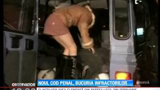 Noul cod penal, bucuria infractorilor