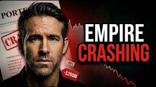 Ryan Reynolds' Stock Crashed 69%. His $2 Billion Empire Has a $290M Problem!