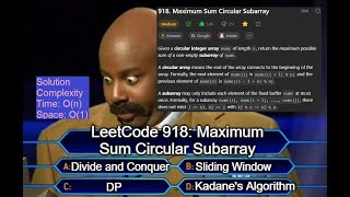 Maximum Sum Circular Subarray Explained: Ace Your LeetCode Coding Interview With Coding Card Sharp