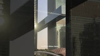 Very beautiful building in Dubai Building name: One Za’abeel Architect: Nikken Sekkei @nikkensekkei