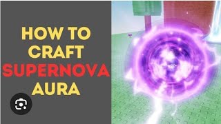 How to craft supernova aura in aura craft #supernova #auracraft #roblox