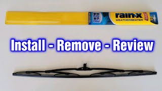 Rain X WeatherBeater Wiper Blades – Install & Remove & Review
