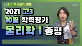 [2021학년도 고3 10월 학력평가 해설강의] 물리학Ⅰ- 차영쌤: 총평