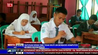 Ratusan Murid SMK di Sumsel Tak Bisa UNBK