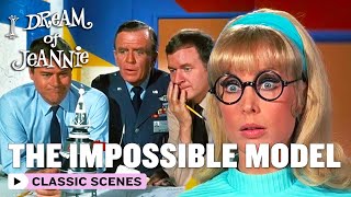 Jeannie Blinks Up An Impossible Scale Model | I Dream Of Jeannie