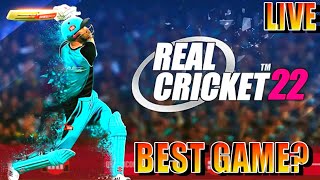 REAL CRICKET 22 LIVE STREAM | REAL CRICKET 22 NEW UPDATE | REAL CRICKET 22 RCPL AUCTION | RC22