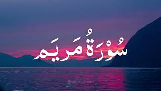 Surah Maryam with Urdu Translation | Para: 16 | As Sudais and Urdu by Fateh Muhammad Jalandhari