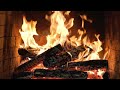 🔥 cozy cabin fireplace sounds burning logs crackling fire and the warm ambiance in the forest 4k