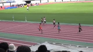 2016静岡国際 男子ﾊﾟﾗ100m決勝 Jarryd Wallace10.83(+1.6)多川知希11.31芦田創11.80佐藤圭太11.82(T44ｱｼﾞｱ新)