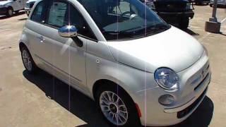 2012 Fiat 500C Lounge Start Up, Exterior/ Interior Review