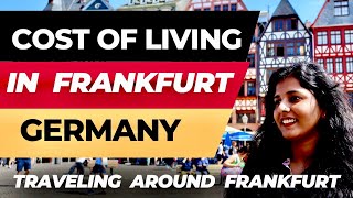 Cost of Living and Traveling in Frankfurt Germany | One Day in Frankfurt | Germany Malayalam Vlog