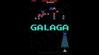 Galaga (Namco 1981) - Arcade Intro