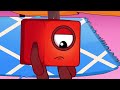 no way... please wake up numberblocks 4 numberblocks funny animation