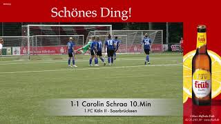 1.FC Köln II vs 1.FC Saarbrücken | Pass Schuss Tor