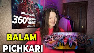 Russian Girl Reacts : Balam Pichkari