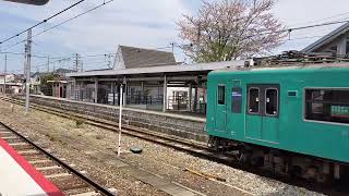 加古川線103系M06編成 普通加古川行 西脇市駅発車