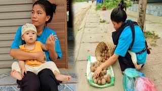 The most expensive fruit I've ever harvested - Thu is sick | lý hiền