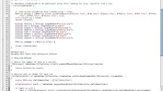iPhone SDK: Working with the UITableView Class: Part 2