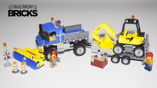 Lego City 60152 Sweeper and Excavator Speed Build