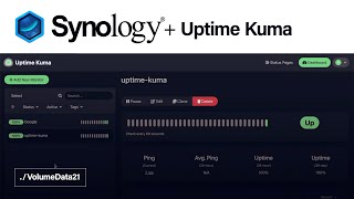 Easily Install Uptime Kuma on Synology NAS (Container Manager/Docker Compose)