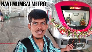 Navi Mumbai Metro Journey | Belapur to Pendhar | नवी मुंबई मेट्रो झाली सुरु