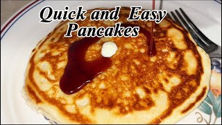 QUICK AND EASY PANCAKES / EASY PANCAKE RECIPE