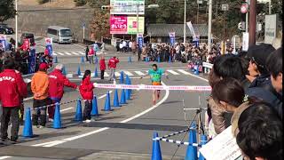 第69回岡崎市民駅伝競走大会 一般男子Ⅱ部 1位 選抜！矢西たいしん49 フィニッシュ 2018/1/21