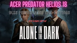 ALONE IN THE DARK Walkthrough FULL GAME (QHD+) with ACER PREDATOR HELIOS 18 