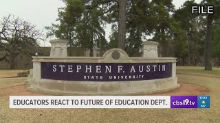 SFA State University monitoring how dismantling the Department of Education will impact operations