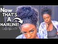 CURLY EDGES A 10??! || Natural Lace Edge Wig Install NO WORK NEEDED! | ft KlaiyiHair