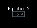 Derive s = 1/2(u+v)t in under 1 minute! (STUVA equations pt.2 )