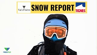 CRAZY MENTAL WEATHER!!!!!! Snow Report Tignes, Val DÌsere, Sainte Foy, French Alps: 11th Jan 2025