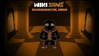 Wiki!Sans  INCONSEQUENTIAL ERROR