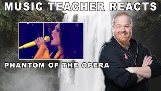 Music Teacher Reacts: Nightwish - Phantom of the Opera (Live)