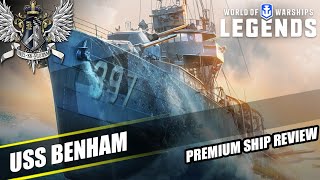 WoWS: Legends - USS Benham - Premium Ship Review