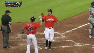 CHC@MIA: Solano drives in Stanton with go-ahead run