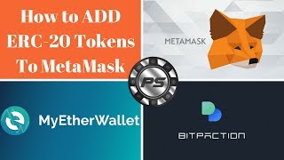 How to ADD ERC-20 Tokens to MetaMask and MEW!