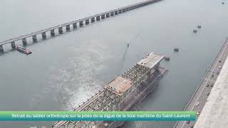 Déconstruction du pont Champlain | Survol des 12 derniers mois du chantier  #PJCCI