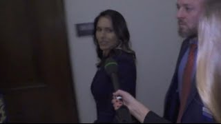 Tulsi Gabbard on Capitol Hill amid rumors some Republicans are reluctant to appoint her as spy chief