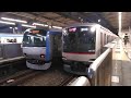 相鉄8000系8710編成快速海老名行 u0026東急5050系4000番台4107編成各停志木行　二俣川駅到着 u0026発車