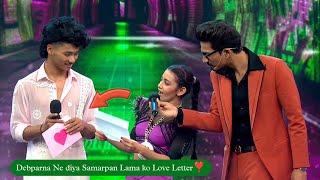 NEW || Debparna ne diya Samarpan Lama ko Love Letter || IBD Vs Super dancer New Episode