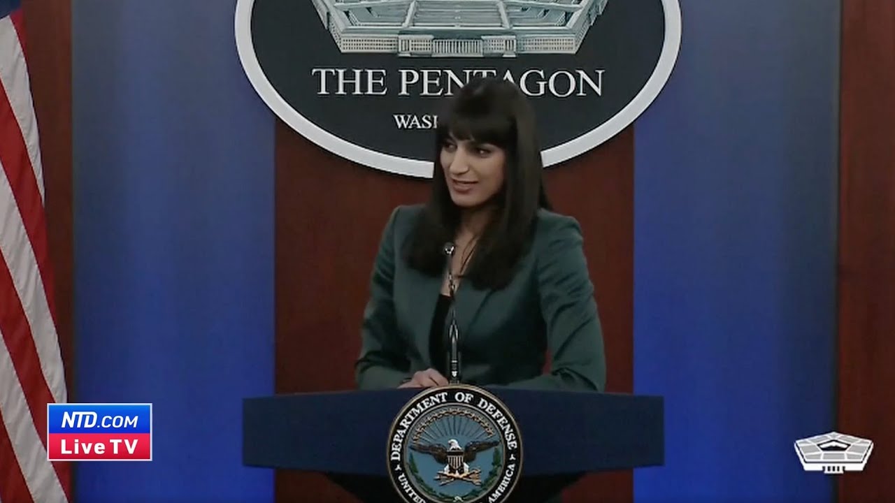 LIVE: Pentagon Hosts Press Briefing - YouTube