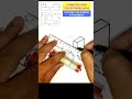 HOW TO DRAW ISOMETRIC VIEW Q.NO.6 ISOMETRIC PROJECTION IN ENGINEERING DRAWING #shorts