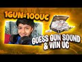 1 gun = 100 uc | Guess Gun Sound And Win 100 Uc | little Zalmi