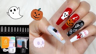 Testing the Viral BEETLES Nail Kit | Halloween Nails using BORN PRETTY