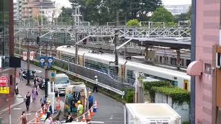 新宿さざなみ3号館山行き津田沼駅発車