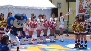 2013.06.29 【スターマン vs ドアラ】 チア\u0026マスコット対決！