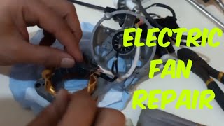 DIY Electric Fan Repair| Yalla Pilipino