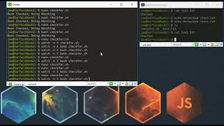 Bash Script to check for Updates