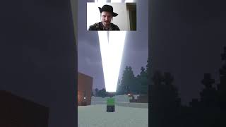 Infinite thunder lightning 🤩 Minecraft #shorts